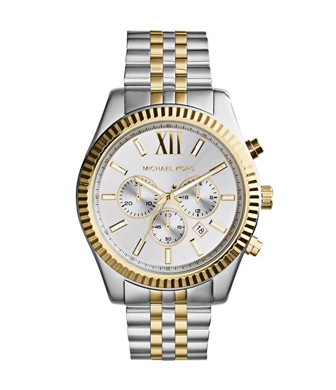 michael kors 10208821|Michael Kors Lexington Men's Watch, Stainless Steel Bracelet .